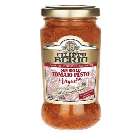 Filippo Berio vegán pesto  szárított paradicsommal 190 g