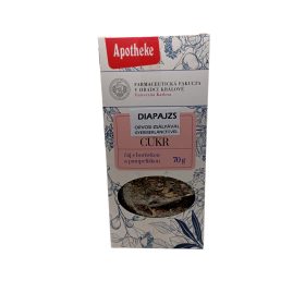   Apotheke diapajzs teakverék, orvosi zsályával és gyermekláncfűvel szálas 70 g