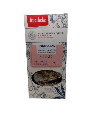 Apotheke diapajzs teakverék, orvosi zsályával és gyermekláncfűvel szálas 70 g
