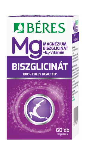 Béres magnézium biszglicinát+b6 kapszula 60 db