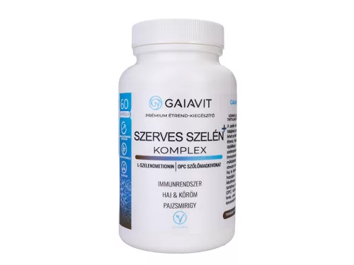 Gaiavit szerves szelén komplex kapszula 60 db