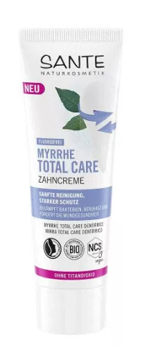 Sante total care fluoridmentes fogkrém mirhával 75 ml