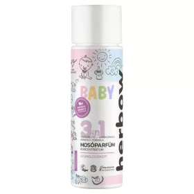   Herbow bambino 3in1 öblítő és kondicionáló mosóparfüm koncentrátum gyümölcsös kert málna illattal 200 ml
