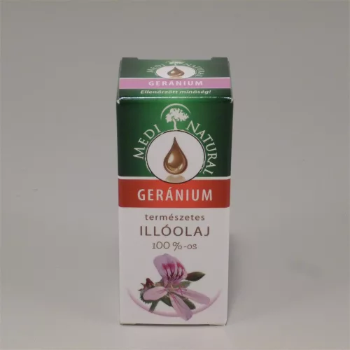 Medinatural geránium 100% illóolaj 10 ml