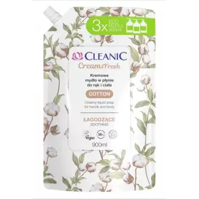 Cleanic folyékony szappan utántöltő cotton fresh 900 ml