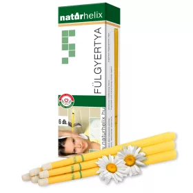 Naturhelix fülgyertya kamilla 6 db
