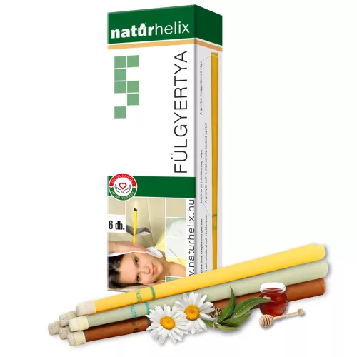 Naturhelix fülgyertya variációk 6 db