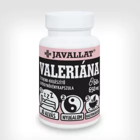 Javallat valeriána étrend-kiegészítő kapszula 60 db