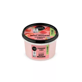   Organic Shop vitamin testápoló mousse eperrel és tejjel 250 ml