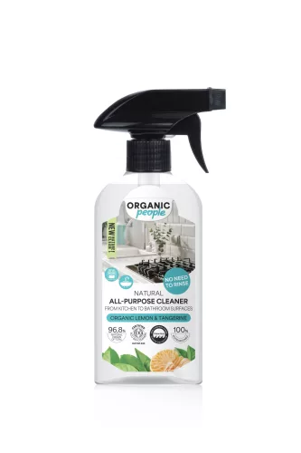 Organic People univerzális tisztítószer bio citrommal és mandarinnal 350 ml