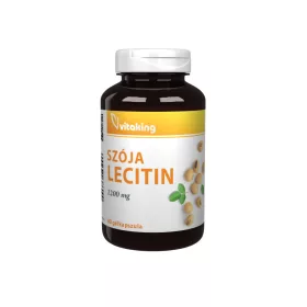 Vitaking szója lecitin 1200mg kapszula 80 db