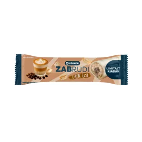   Cornexi zabrudi latte, karamellás töltelékkel töltött kávé ízű zabrúd, fehér bevonattal 30 g