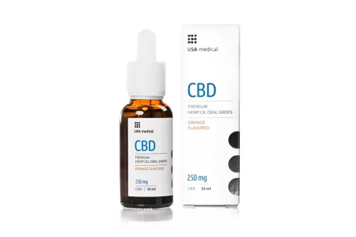 Usa Medical cbd olaj 250mg 30 ml