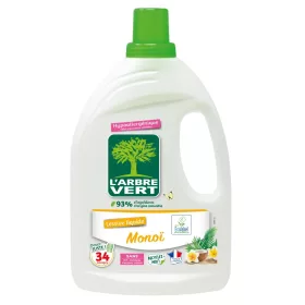   Larbre vert folyékony mosószer növényi szappannal Monoi illattal 1530 ml