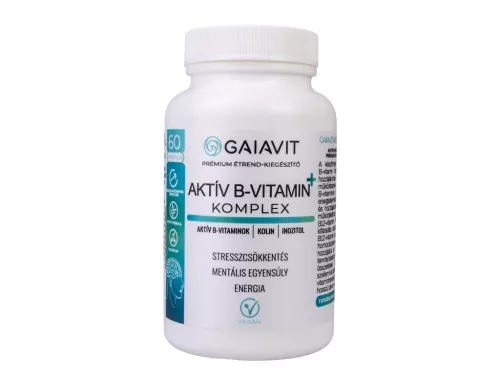 Gaiavit aktív b-vitamin komplex kapszula 60 db