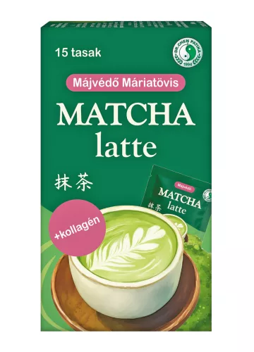 Dr.chen matcha latte máriatövis kivonattal és kollagénnel 15 db
