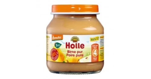 Holle bio bébiétel 100%körte 125 g