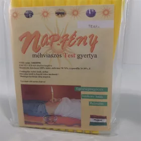Nap-Fény testgyertya teafa 10 db
