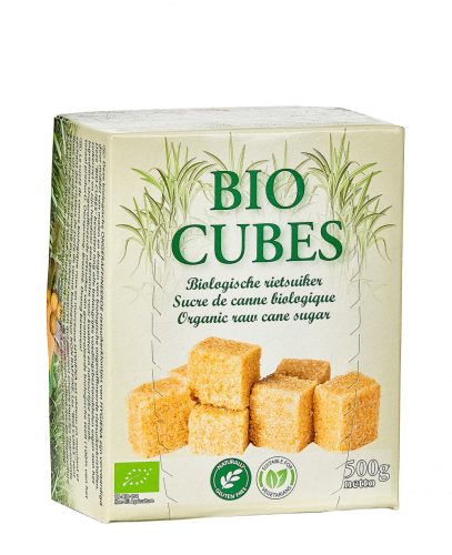 Biorganik bio kockacukor /cubes 500 g (Gluténmentes)