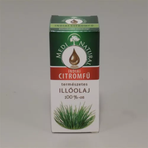 Medinatural indiai citromfű 100% illóolaj 10 ml