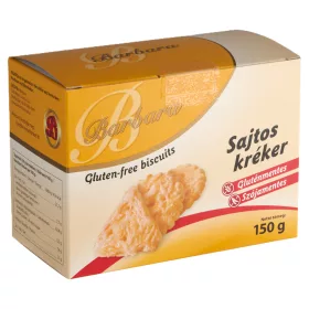 Barbara gluténmentes kréker sajtos 150 g