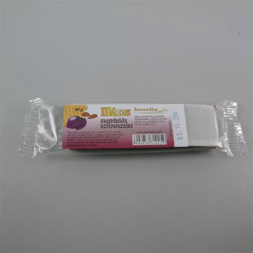 Bonetta mézes mandulás szilva szelet 40 g