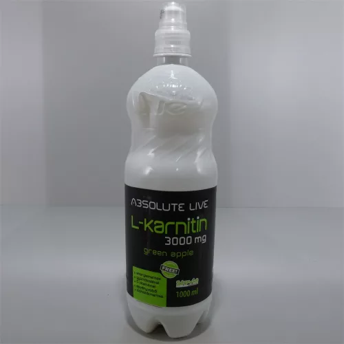 Absolute live l-karnitin ital zöldalma 1000 ml