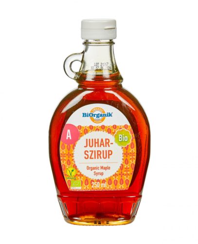 Biorganik bio juharszirup "a" 250 ml (Gluténmentes)