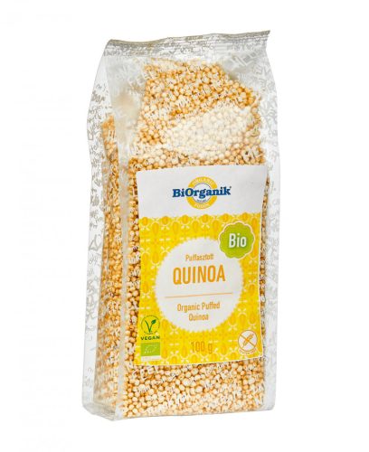 Biorganik bio quinoa puffasztott 100 g (Gluténmentes)