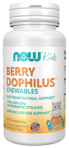Now berry dophilus rágótabletta 60 db