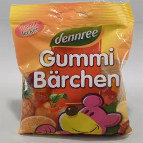 Dennree bio gumicukor gumimacis 100 g