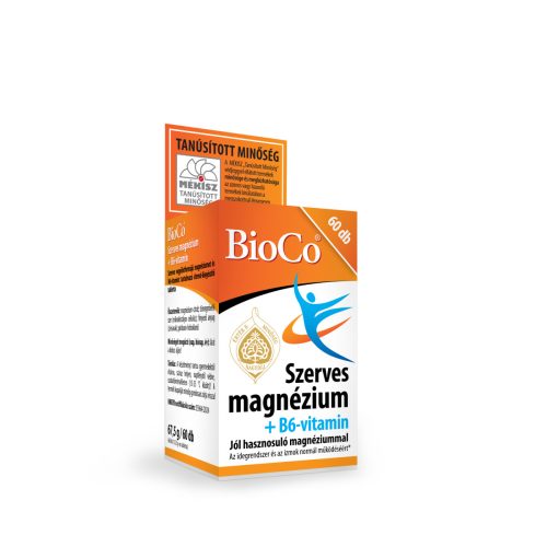 Bioco szerves magnézium b6-vitamin tabletta 60 db