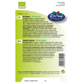 Réde bio retekmag csíráztatásra 30 g
