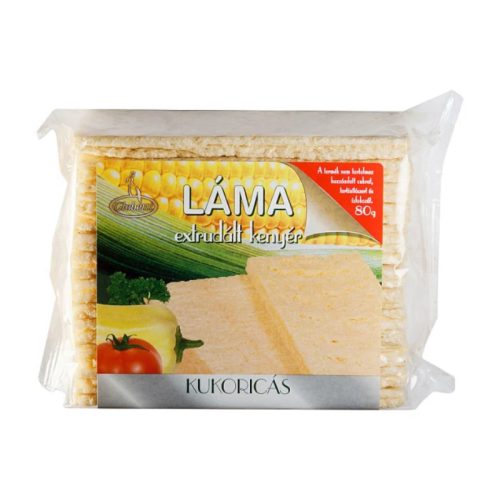 Láma extrudált kenyér kukoricás 80 g