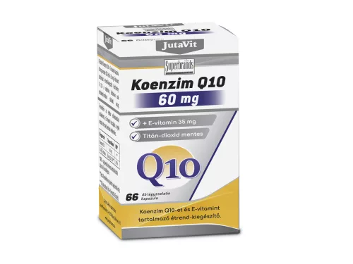 Jutavit koenzim q-10+e-vitamin kapszula 60+6db 66 db