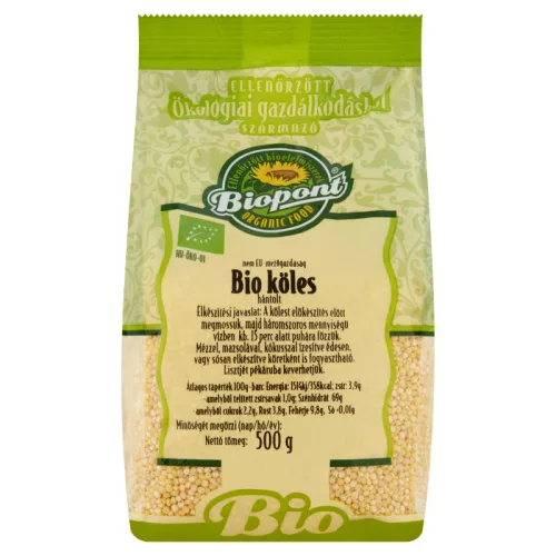 Biopont bio köles hántolt 500 g (Gluténmentes)