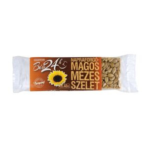 Biopont bio mézes szelet napraforgós 40 g (Gluténmentes)