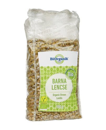 Biorganik bio barna lencse 500 g (Gluténmentes)