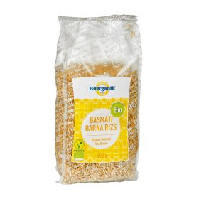 Biorganik bio basmati barnarizs 500 g (Gluténmentes)