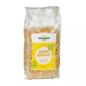 Biorganik bio basmati barnarizs 500 g (Gluténmentes)