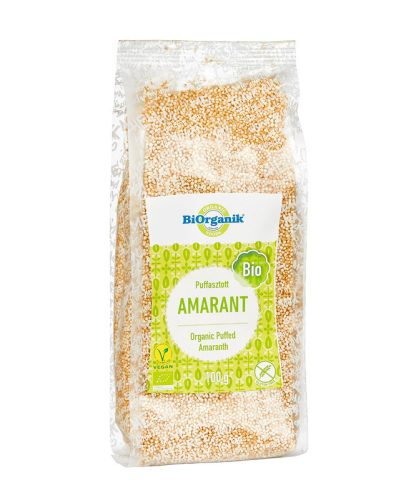 Biorganik bio puffasztott amarant 100 g (Gluténmentes)