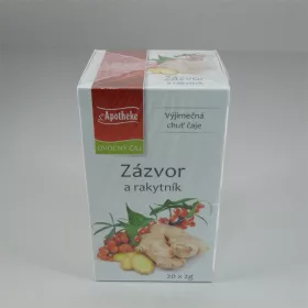 Apotheke gyömbér és homoktövis tea 20x2g 40 g