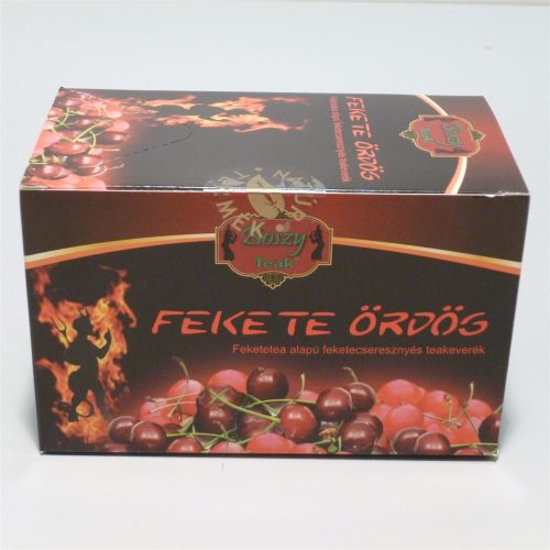 Boszy fekete ördög feketecseresznyés filteres fekete teakeverék 20x2g 40 g