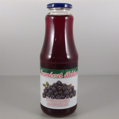 Természet Áldása fekete szeder gyümölcslé 100% 1000 ml