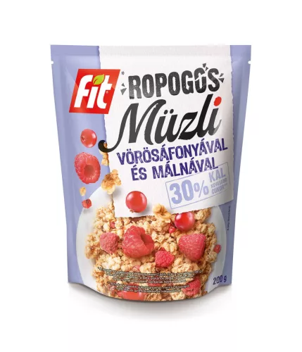 Fit reggeli ropogós müzli málna-áfonya 200 g