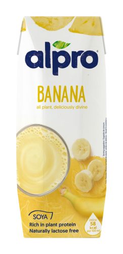 Alpro szójaital banános 250 ml (Gluténmentes)