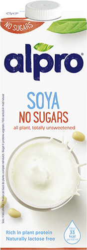 Alpro szójaital natúr cukormentes 1000 ml (Gluténmentes)
