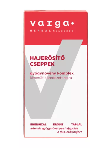 Varga hajerősítő cseppek gyenge-vékony hajra 50 ml