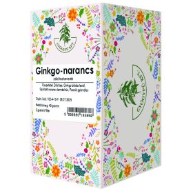 Boszy ginkgo-narancs-zöld teakeverék 20x2g 40 g