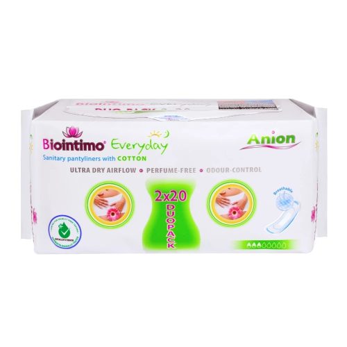 Biointimo duo pack tisztasági betét 2x20 db 40 db